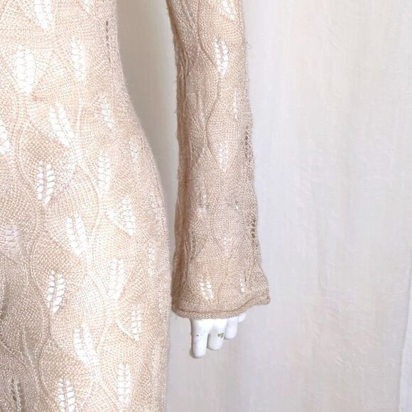 Boho Sweater Tan Size XS - Picture 3 of 6